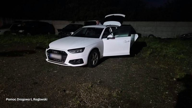 Samochód zastępczy Audi A4 dla poszkodowanego z OC sprawcy — Pabianice